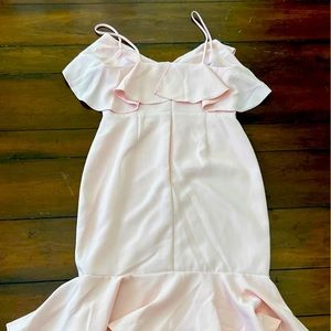 LIKELY PALE PINK DRESS